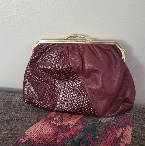 Vintage Italian Leather Clutch - Picture 8 of 8